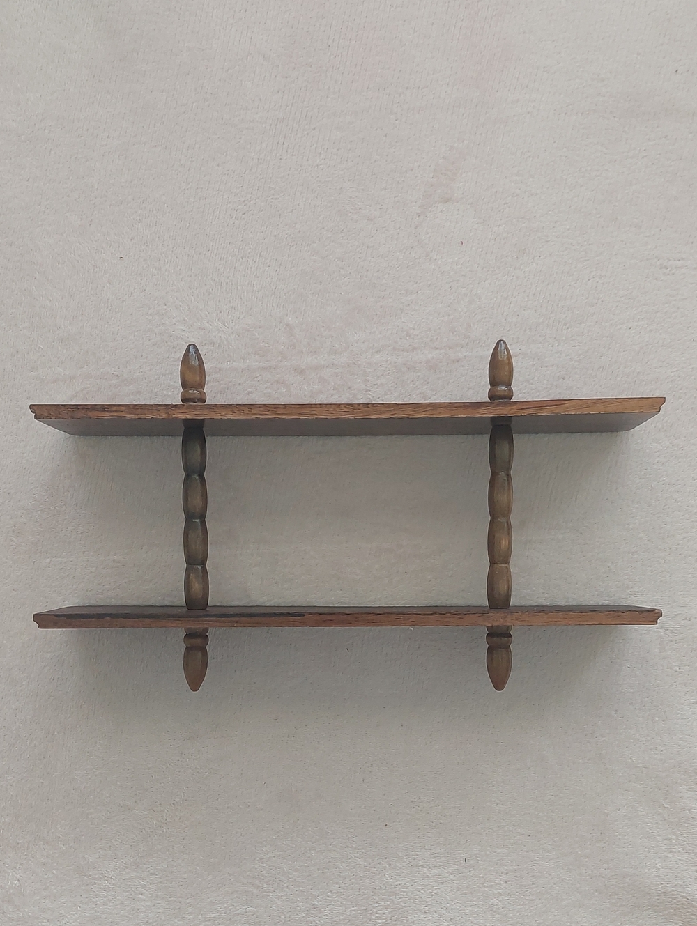 Solid Wood Two-Tier Wall Shelf/Rack NIB - Picture 10 of 10
